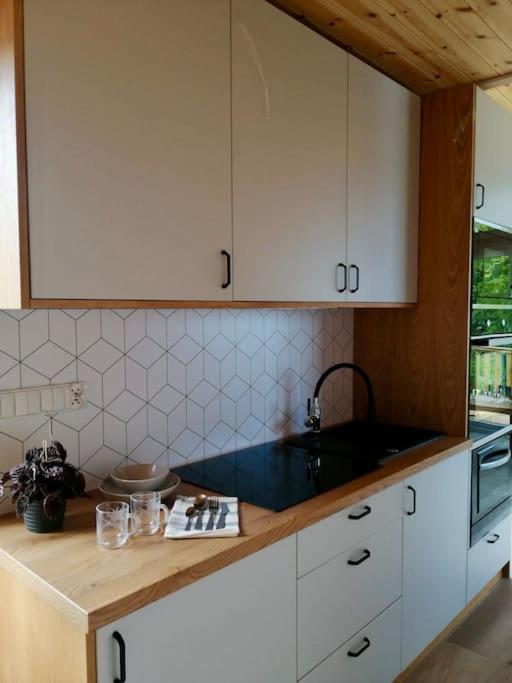Tiny Beach House Heated And Airconditioned Wapnica  Buitenkant foto