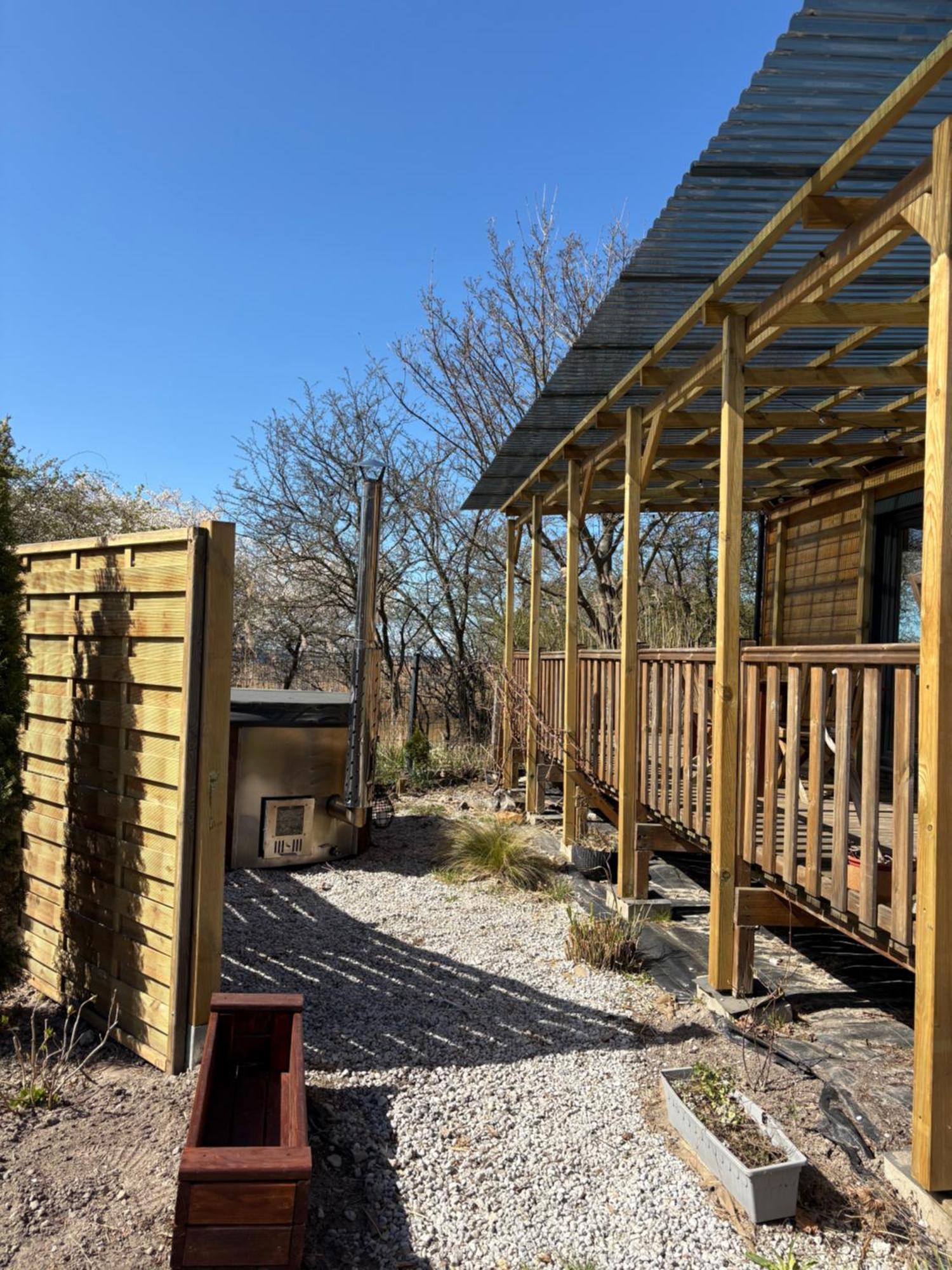 Tiny Beach House Heated And Airconditioned Wapnica  Buitenkant foto